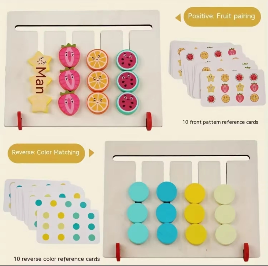 Wooden Educational Toy for Youngsters - Logic & Memory Training!