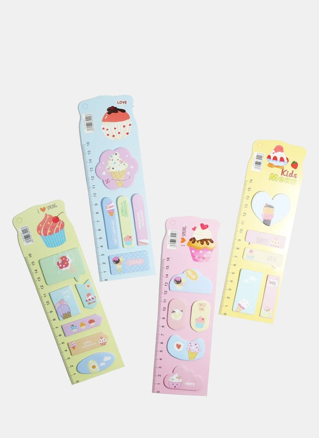 Cute Cartoon Sticky Notes - Perfect Aesthetic Stationery for School!