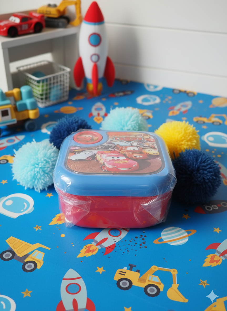 šļø Disney Cars Lunch Box for Boys ā Lightning McQueen Design š
