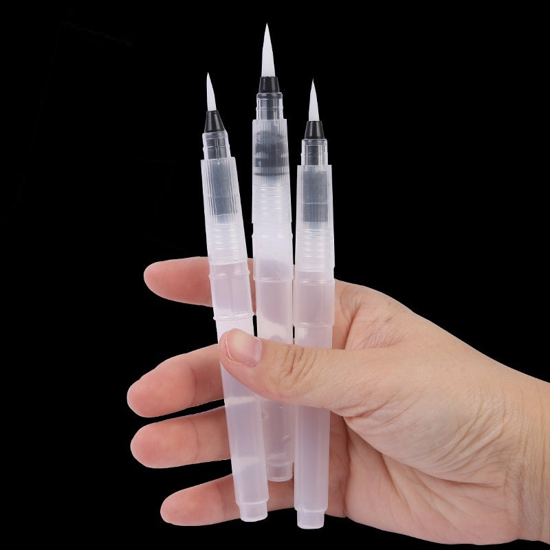 3pcs Refillable Water Color Brush Pen Set!