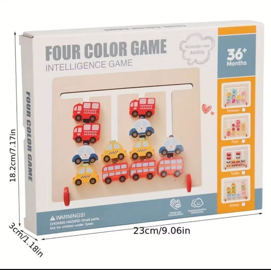 Wooden Educational Toy for Youngsters - Logic & Memory Training!