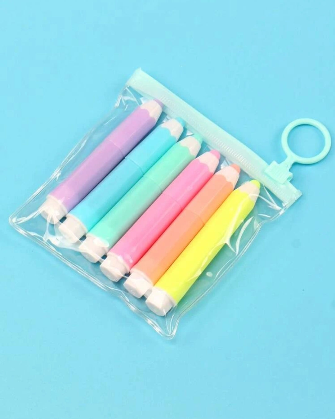 6pcs Kawaii Highlighter Pen Set!