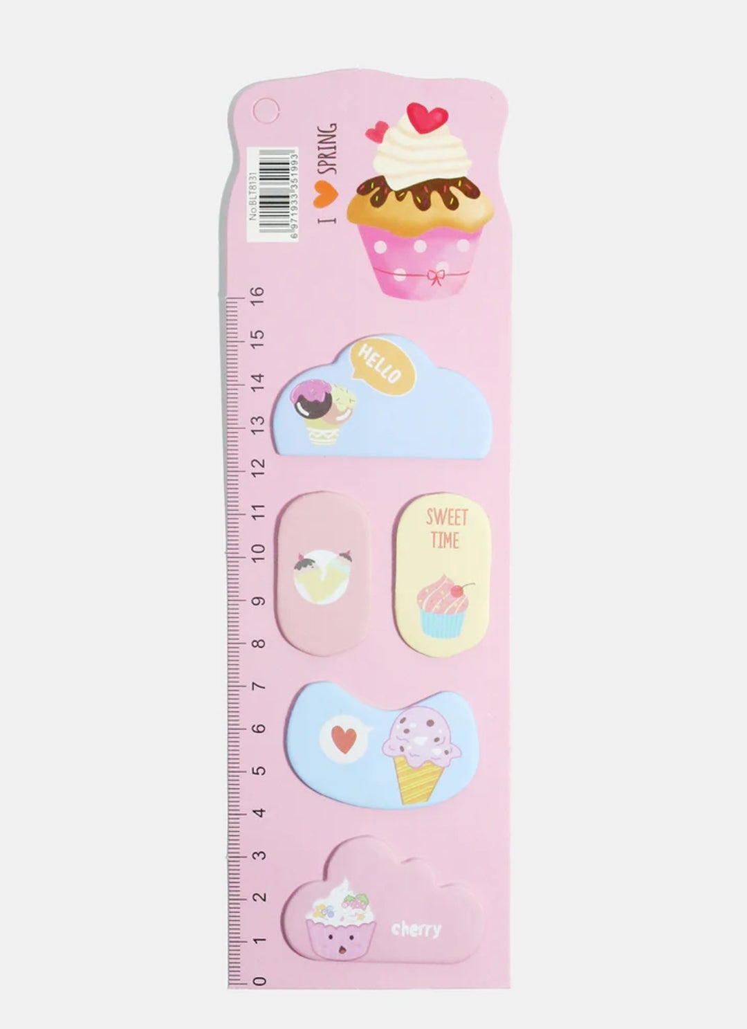 Cute Cartoon Sticky Notes - Perfect Aesthetic Stationery for School!