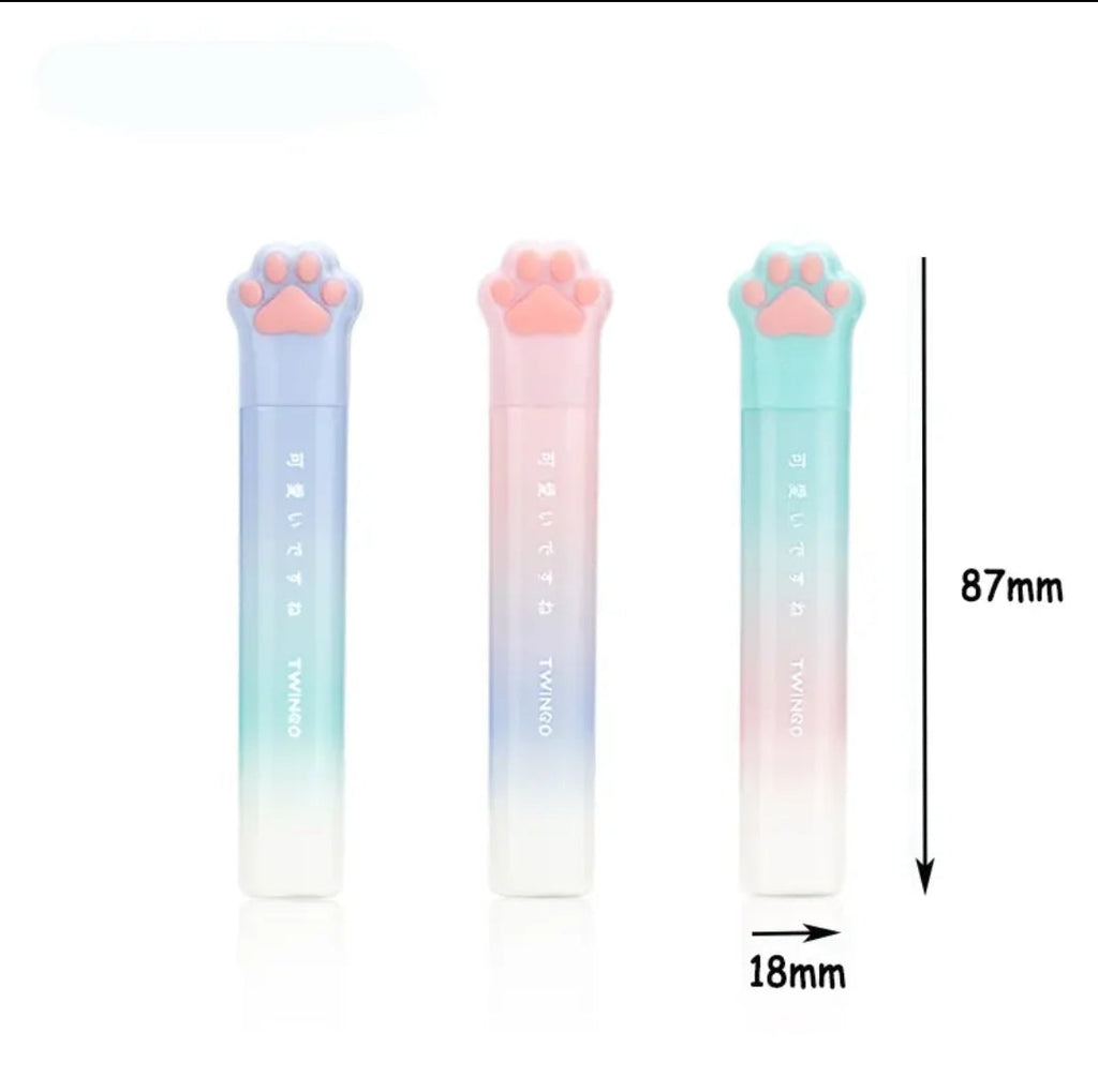 1pc KAWAII Cat Claw Scissors Portable Mini Pen Scissors Student paper Cutting Stationery