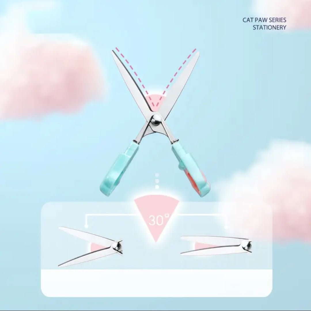 KAWAII Cat Claw Scissors Portable Mini Pen Scissors!