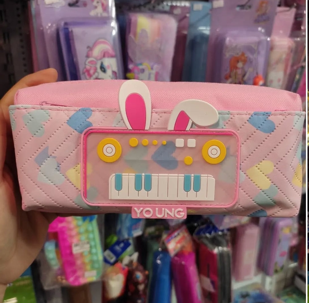 Cute Waterproof Pencil Case for Girls | Decompression Pen Pouch, Aesthetic Organizer Box, Korean Stationery School Supplies
