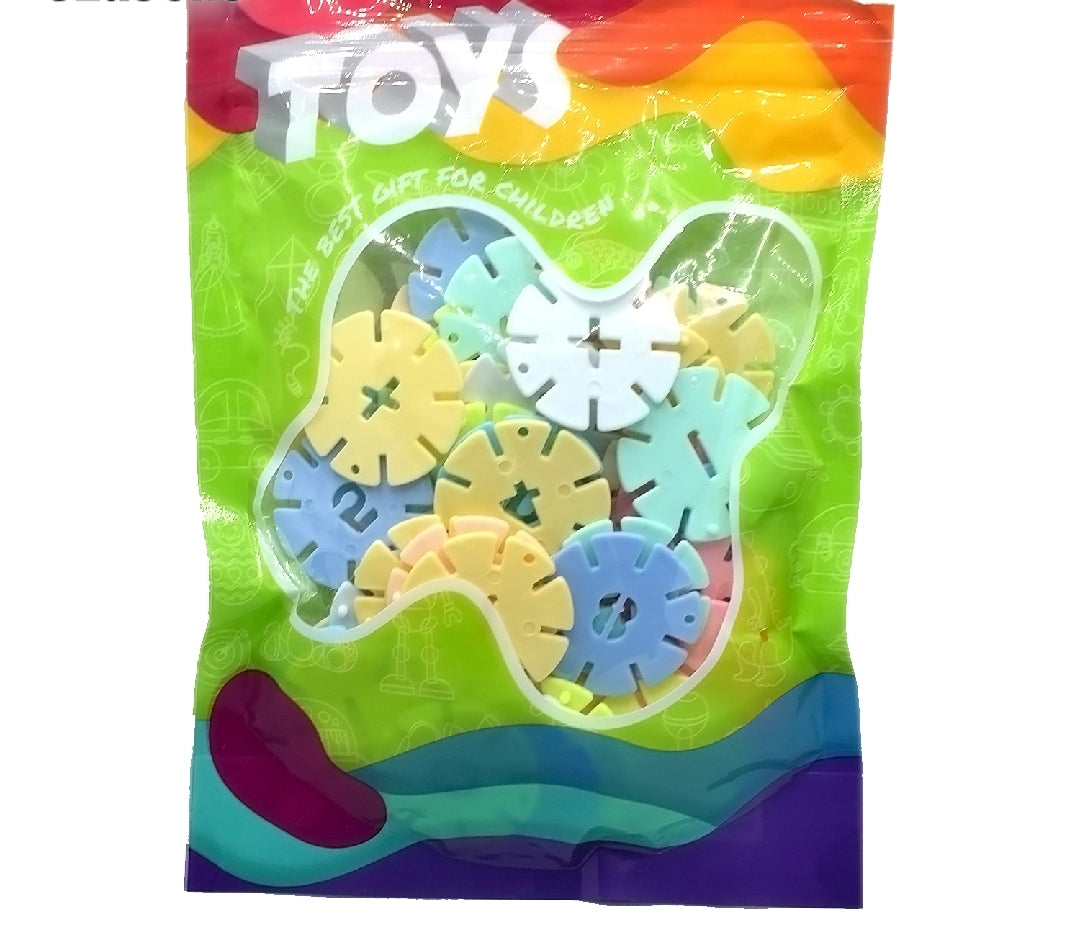 DIY Puzzle Bricks for Kids, Eco-Friendly Plastic, Fun Assembly Toy!