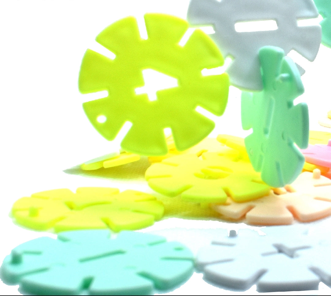 DIY Puzzle Bricks for Kids, Eco-Friendly Plastic, Fun Assembly Toy!