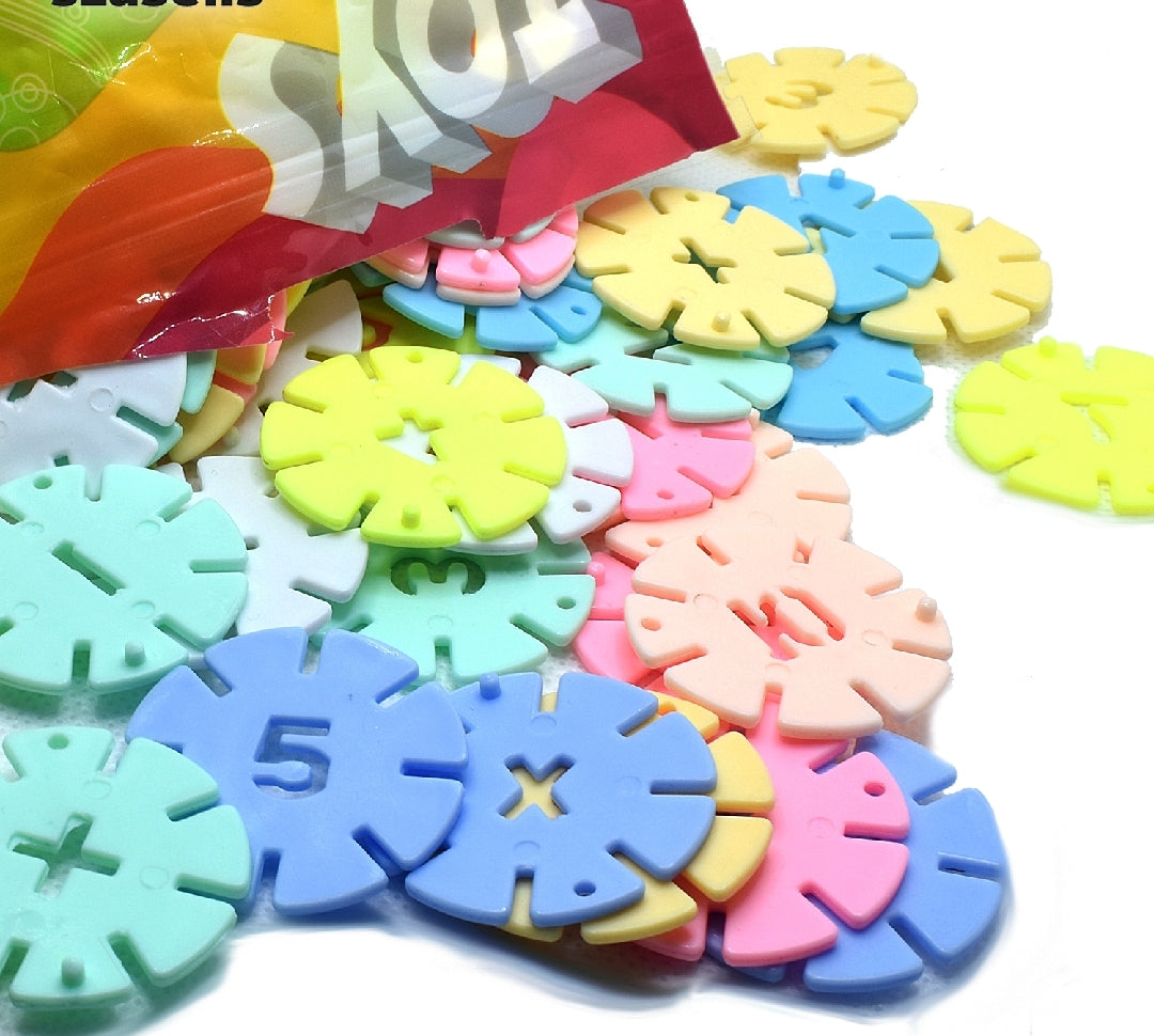 DIY Puzzle Bricks for Kids, Eco-Friendly Plastic, Fun Assembly Toy!