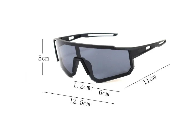 Trendy Boys' Sunglasses – Cool UV Protection Eyewear with Bold, Colorful Lenses – Ideal for Outdoor Adventures and Cycling!