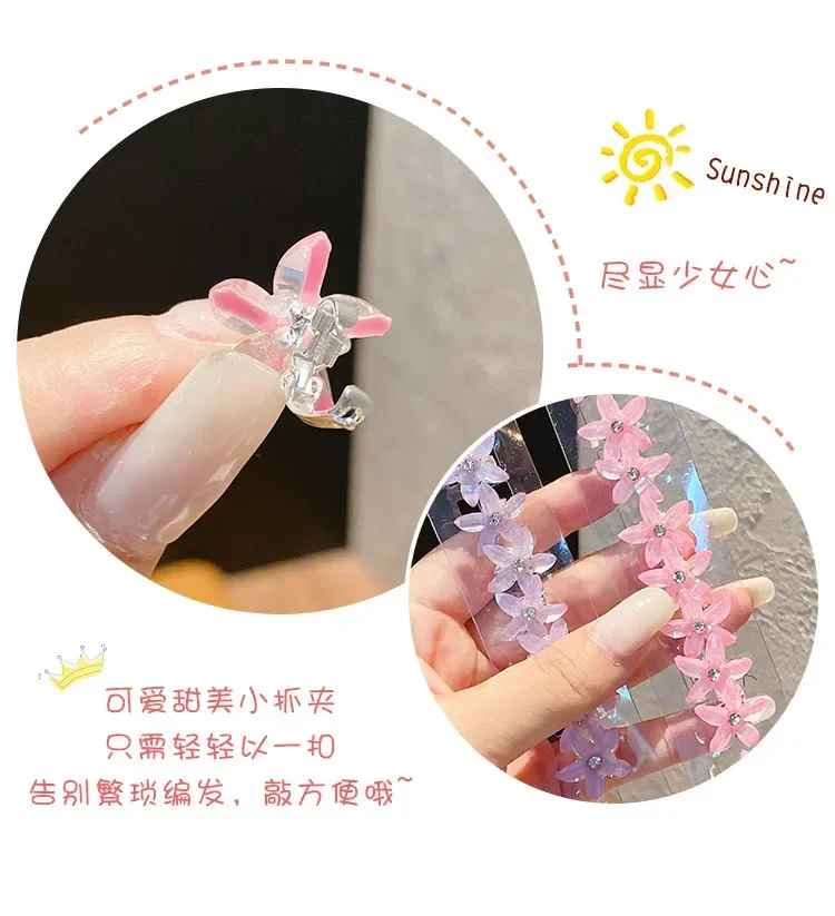Cute Little Flower Mini Hairpin for Girls Sweet!