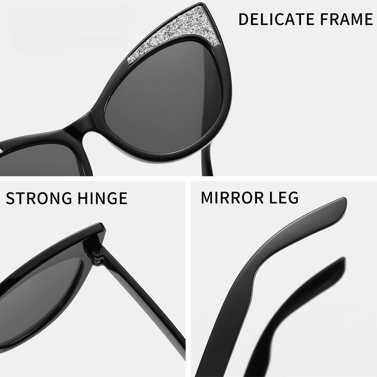 Glamorous Cat-Eye Sunglasses for Girls!