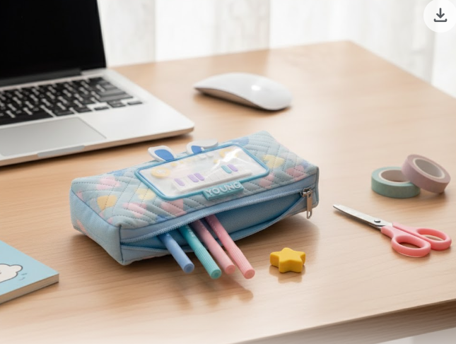 Cute Waterproof Pencil Case