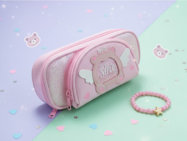 Large Capacity Pen Case, Two-Compartment Pencil Pouch!