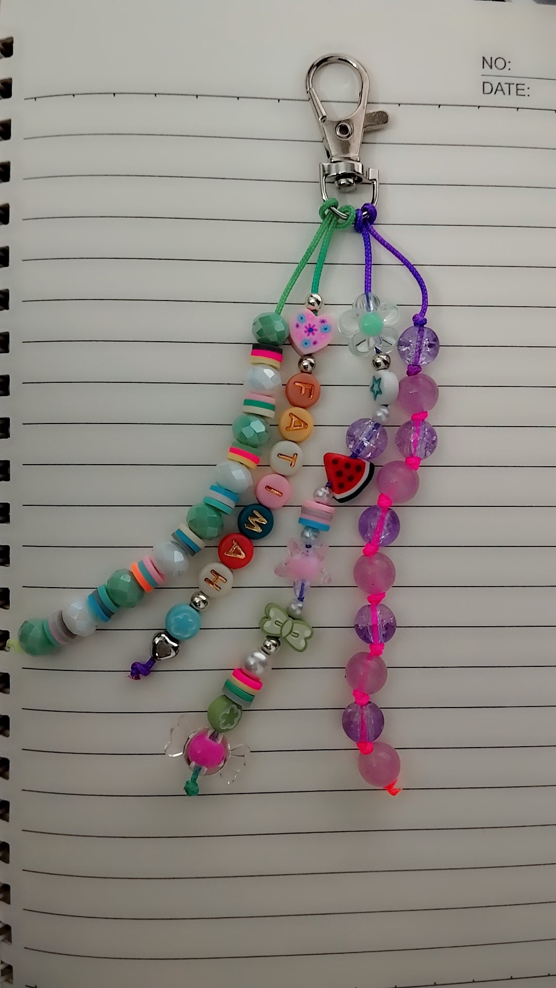 Customised Name Keychains Colorful • Cute • Personalised Perfect for bags, keys, or gifts! 🎁