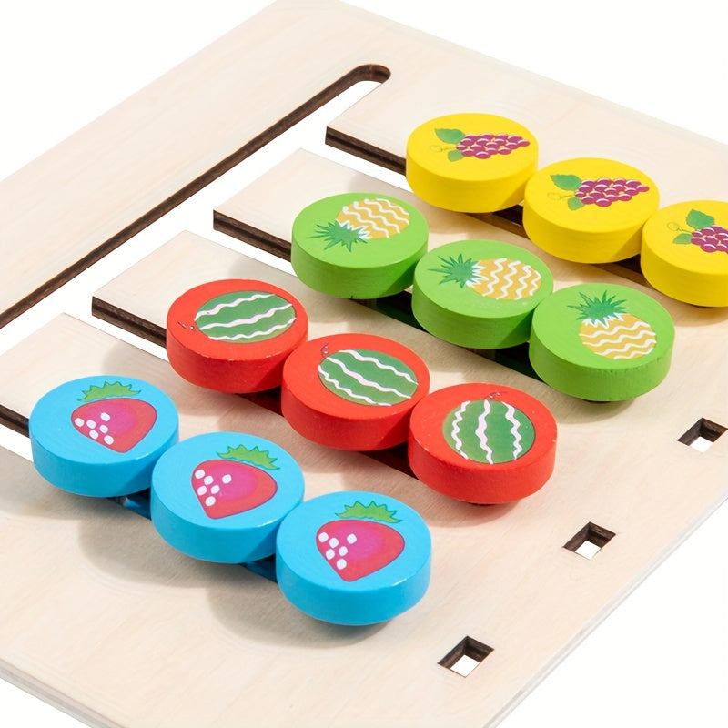 Wooden Educational Toy for Youngsters - Logic & Memory Training!