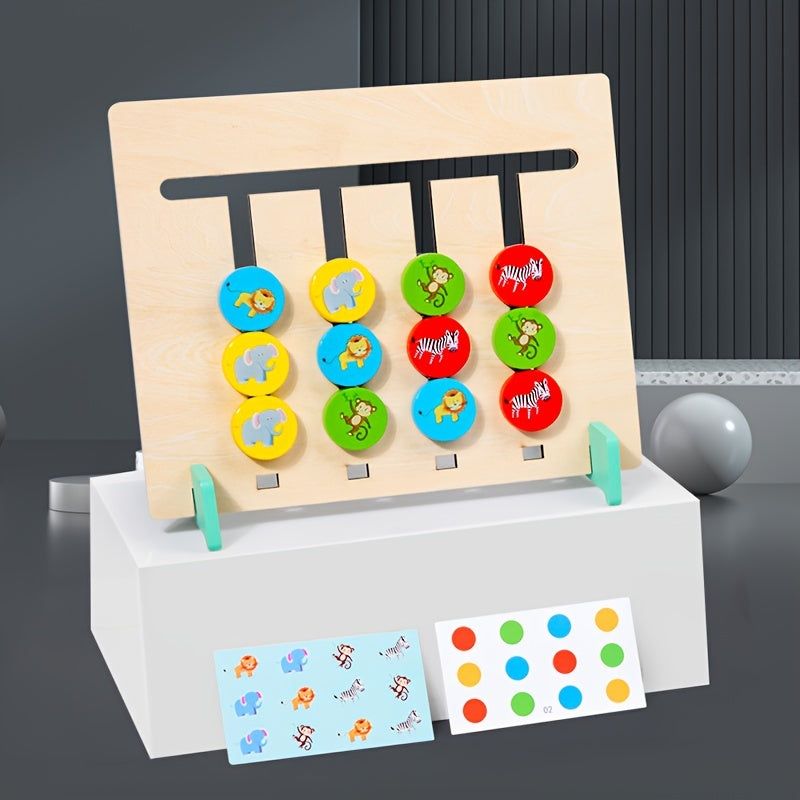 Wooden Educational Toy for Youngsters - Logic & Memory Training!