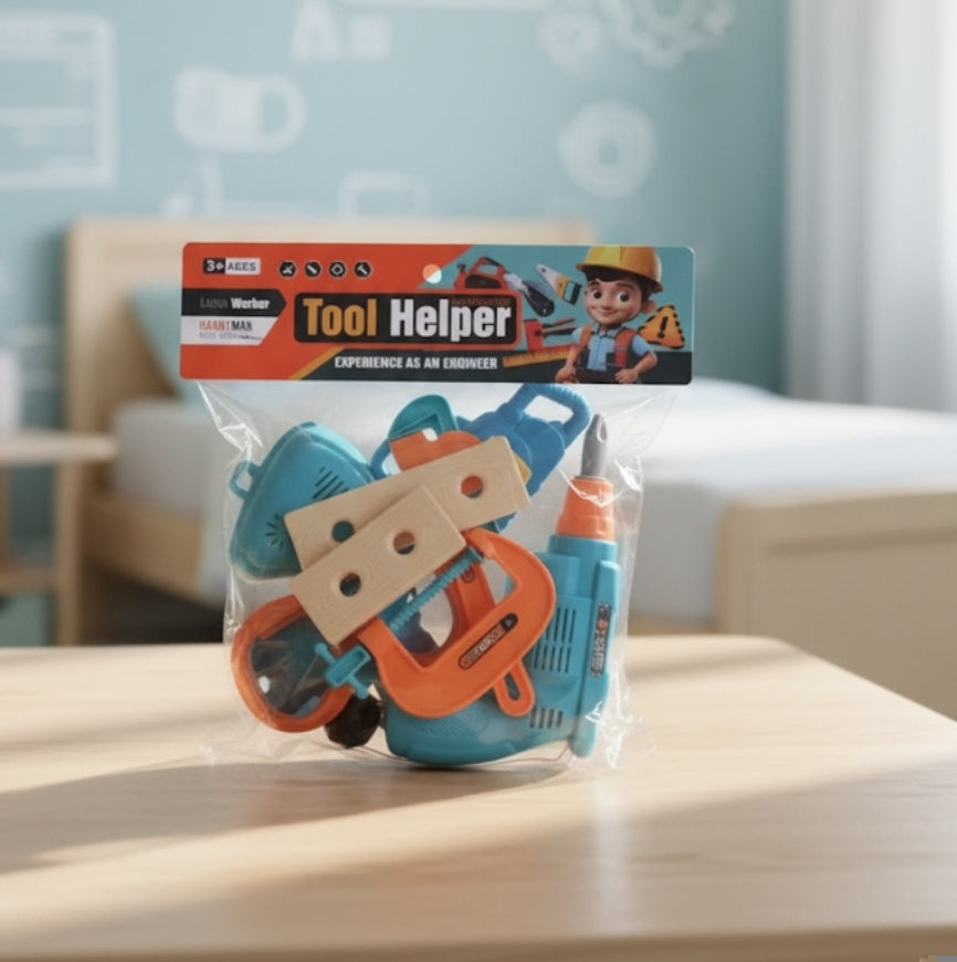 Kids' Ultimate Pretend Play Construction Tool Set | Educational Toddler Toy Tools