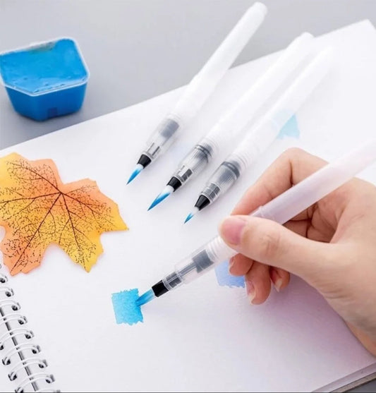 3pcs Refillable Water Color Brush Pen Set!